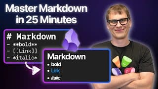 Obsidian Markdown Made Ridiculously Simple